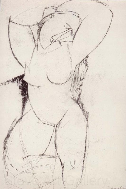 Amedeo Modigliani Caryatid Study Spain oil painting art